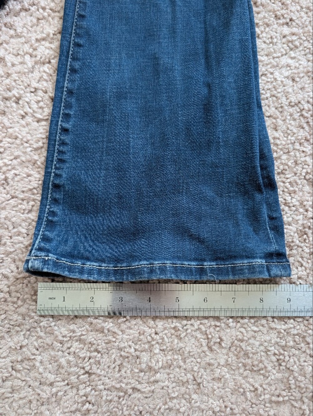 Buckle Black Womens Dark Blue Fit No. 75 Tailored Bootcut Stretch Jeans 30x32 - Picture 15 of 16